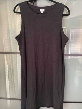 J. Crew Black Sleeveless Mini Dress